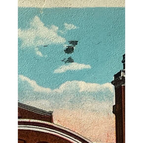 Antique Postcard 1929 Ephemera Navy Pier Frm Municipal Pier Chicago IL Litho SEE - Picture 3 of 6